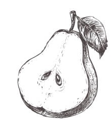 poire coupée 1